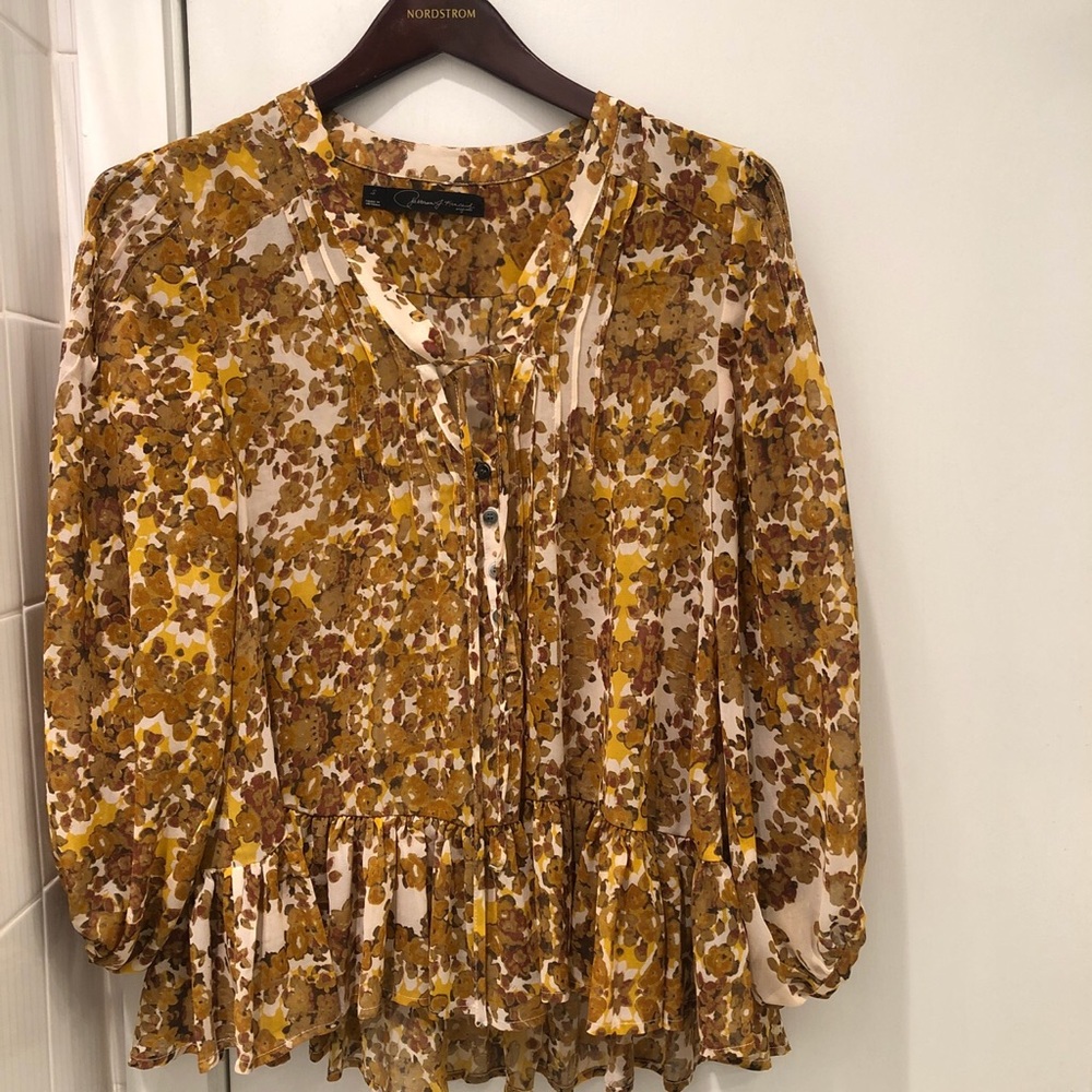 Patterson Kincaid Three Quarter Sleeve Top.